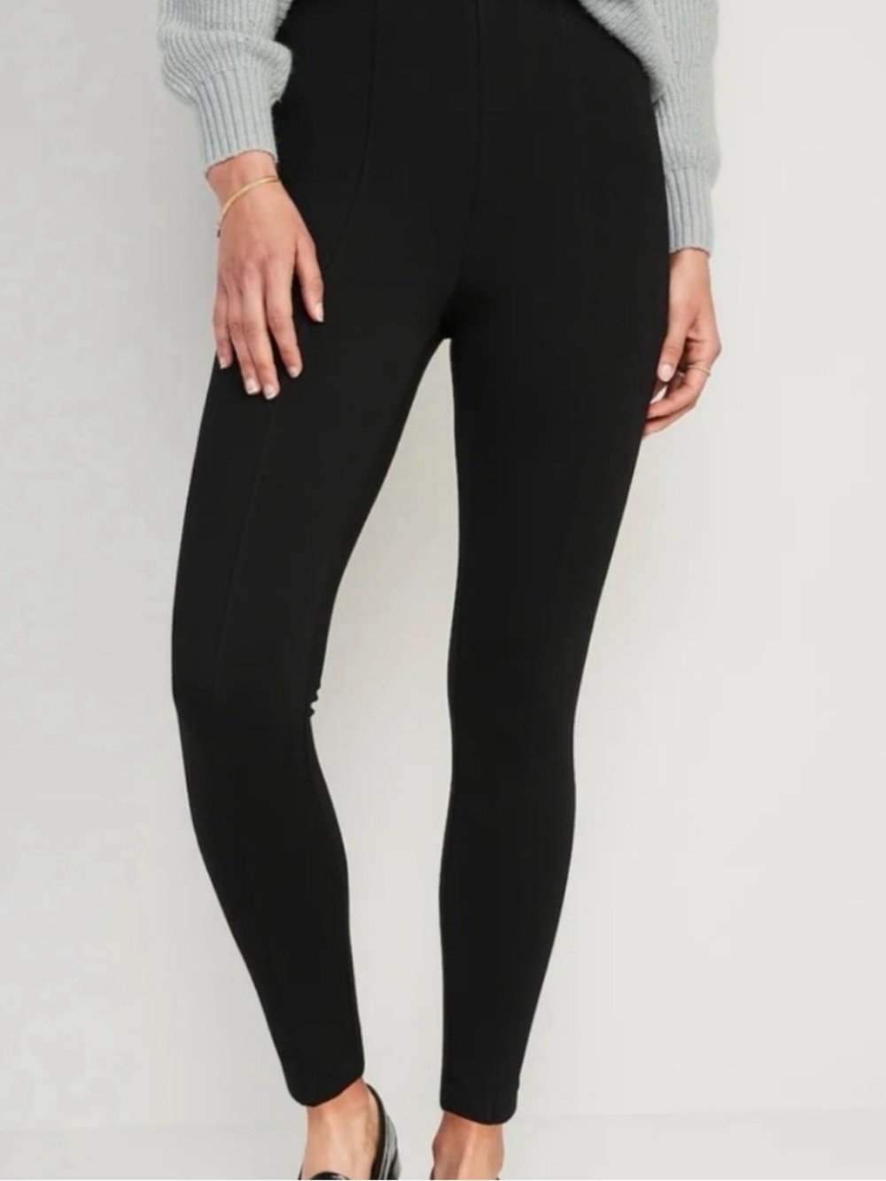 Old Navy Extra High Rise Skinny Pants Size XL Black New